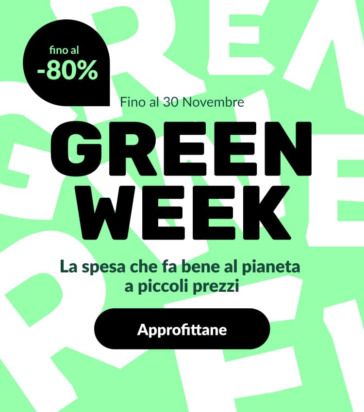 Greenweek | Sconti fino al -80%