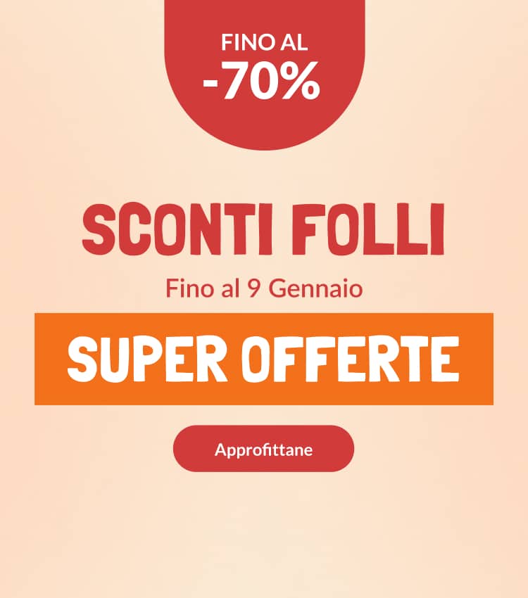 Sconti Folli fino al -70%