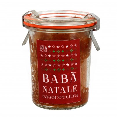 Babà Natale al Rhum Bio in Vasocottura 100 g