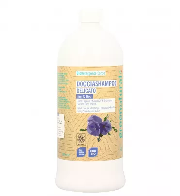 Doccia Shampoo Delicato Lino e Riso 1000 ml