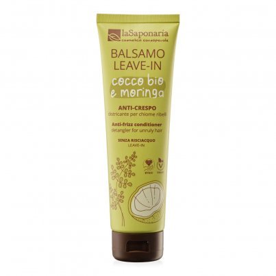 Bio Balsamo Leave In - Cocco Bio, Moringa e Lino