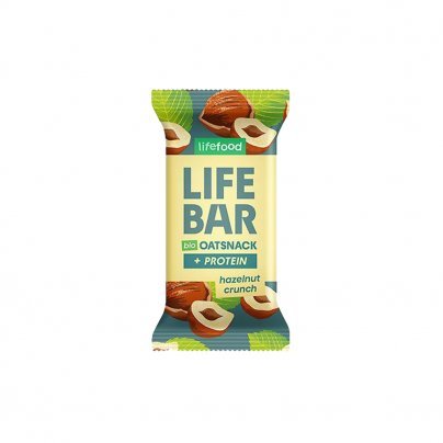 Barretta Proteica Bio con Avena e Nocciola - Lifebar Protein