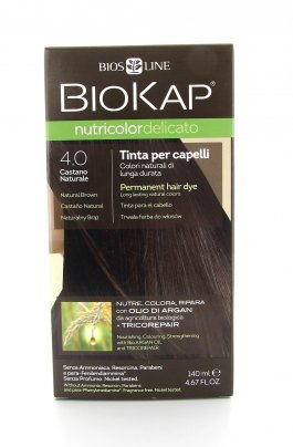 Tinta Capelli BioKap® Nutricolor Delicato 4.0 Castano Naturale