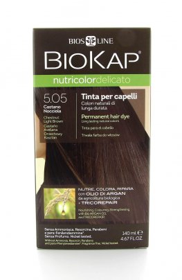Tinta Capelli BioKap® Nutricolor Delicato 5.05 Castano Nocciola