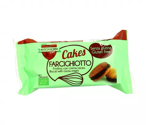 Biscotti Frollini con Crema Cacao Senza Glutine - Farcighiotto