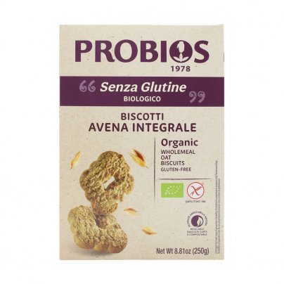 Biscotti all'Avena Integrali - Senza Glutine