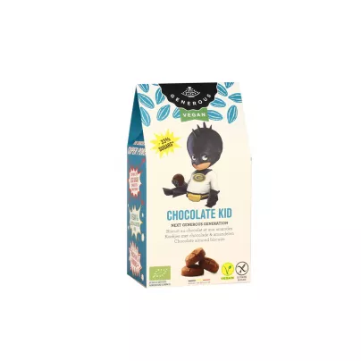 Biscotti al Cioccolato e Mandorle Bio "Chocolate Kid" - Senza Glutine