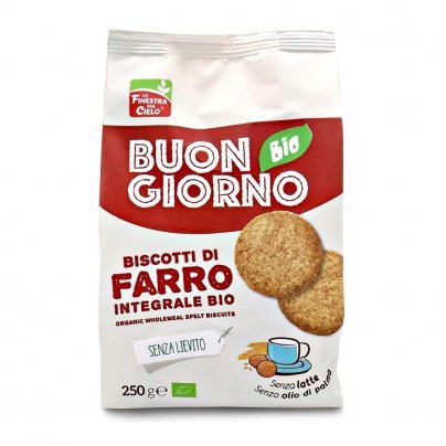 Biscotti di Farro Integrale Bio - Buongiorno Bio