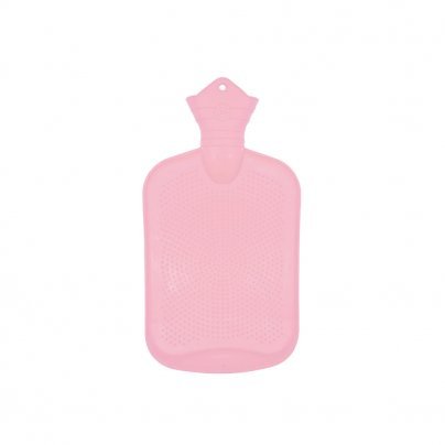 Borsa dell'Acqua Calda in Gomma Naturale Rosa