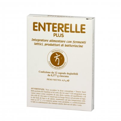 Enterelle Plus - Fermenti Lattici 12 capsule (4,5 g)