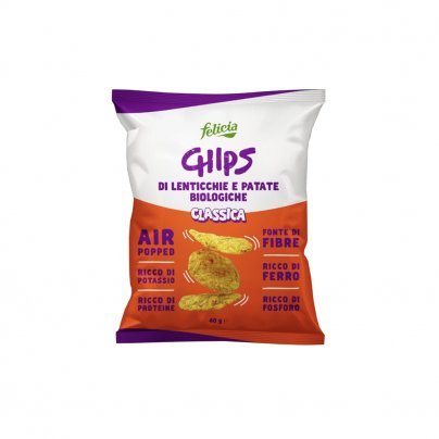 Chips di Lenticchie e Patate Bio - Classica