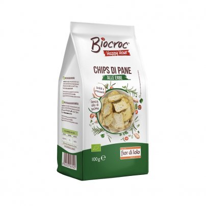 Chips di Pane alle Erbe - Biocroc Happy Hour