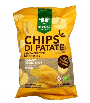 Chips di Patate Non Fritte - Senza Glutine