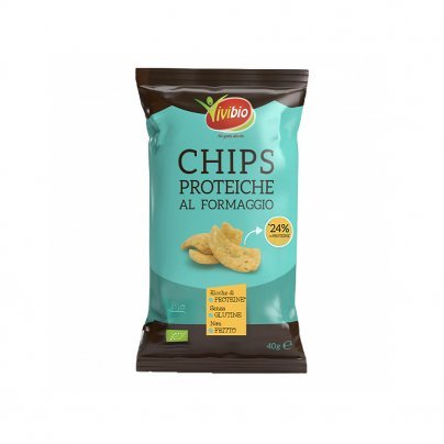 Chips Proteiche al Formaggio Bio