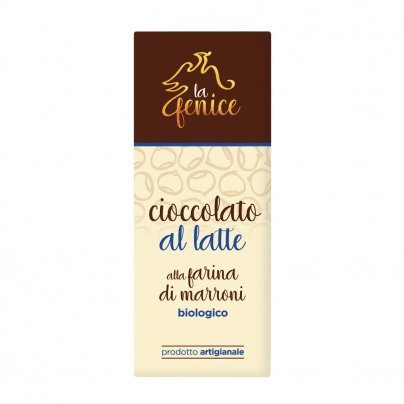 Cioccolato al Latte alla Farina di Marroni Bio - Senza Glutine