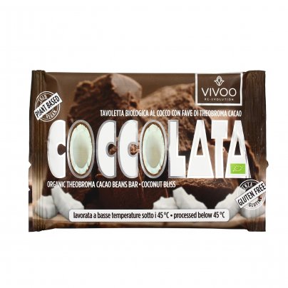 Cioccolato Fondente al Cocco Bio - Senza Glutine