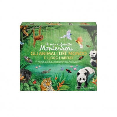 Il Mio Cofanetto Montessori - Gli Animali del Mondo e i Loro Habitat