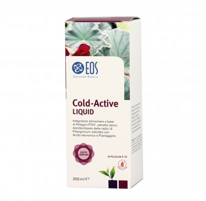 Cold Active Liquid gusto Lampone - Benessere Vie Respiratore