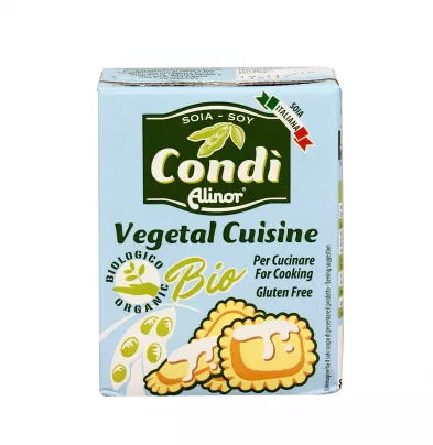 Crema di Soia Bio per Cucina "Vegetal Cuisine" - Condì - Senza Glutine