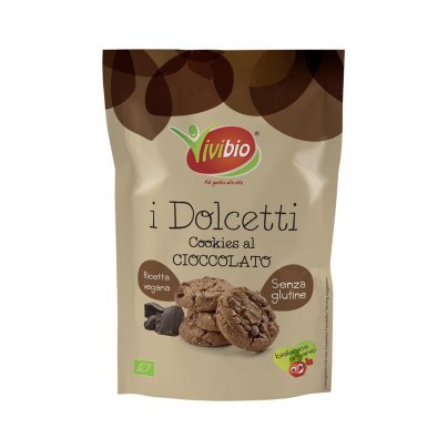 Cookies al Cioccolato Bio - Senza Glutine