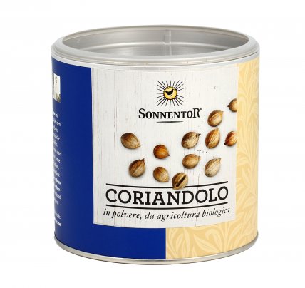 Coriandolo - Semi Interi 230 g (barattolo in polvere)