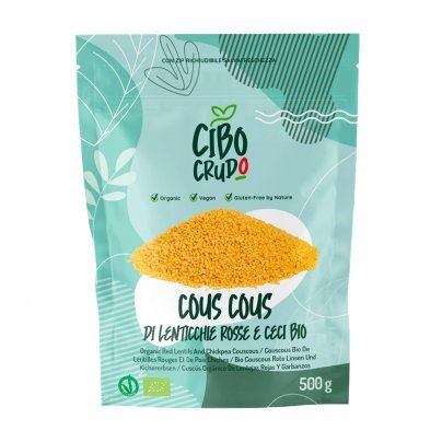 Cous Cous di Lenticchie Rosse e Ceci Bio