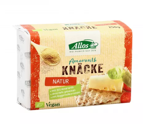 Crackers Integrali di Amaranto - Amaranth Knäcke