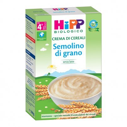 Crema di Cereali Semolino di Grano - Pappa Biologica