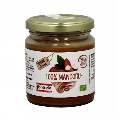 Crema 100% di Mandorle Tostate Bio