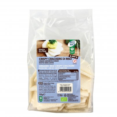 Crispy Cracker di Riso Senza Lievito e Senza Glutine "Rice&Rice"