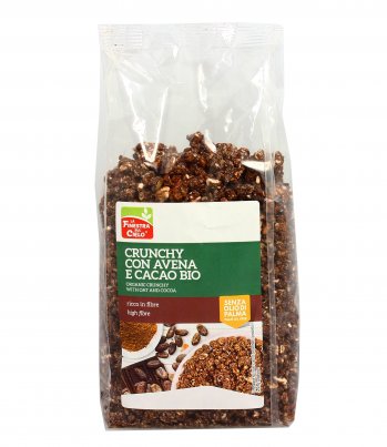Cereali Crunchy con Avena e Cacao Bio