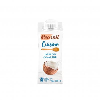 Crema con Latte di Cocco da Cucina Bio 200 ml