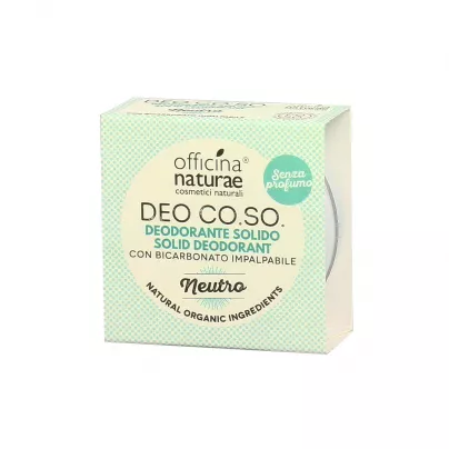 Deodorante Solido Naturale "Neutro" (Senza Profumo) - CO.SO
