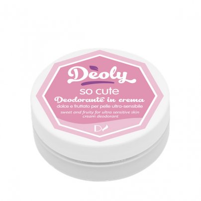 Deodorante in Crema "Deoly So Cute" - Pelle Sensibile 50 ml