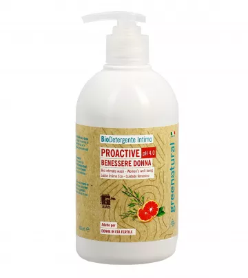 Bio Detergente Intimo Proactive Ph 4.0 Benessere Donna