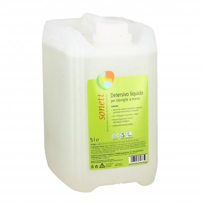 Detersivo Liquido per Piatti e Stoviglie a Mano al Limone 5 Litri (Tanica)