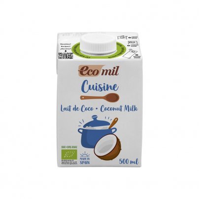 Crema con Latte di Cocco da Cucina Bio 500 ml