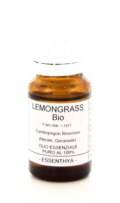 Lemongrass Bio - Olio Essenziale Puro - Essenthya - Oli Essenziali  professionali