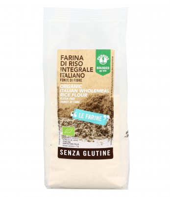 Farina di Riso Integrale Italiano - Senza Glutine