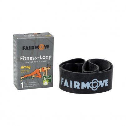 Fitness Loop - Banda Elastica ad Anello Strong (Nero)