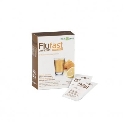 Flufast Difese+ Bustine Effervescenti - Integratore per le Difese Immunitarie