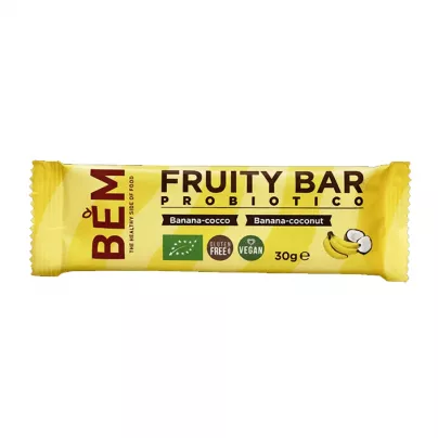 Barretta con Banana e Cocco Bio "Fruity Bar Probiotico"
