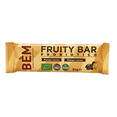 Barretta con Mango e Cacao Bio "Fruity Bar Probiotico"
