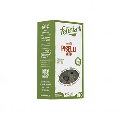 Fusilli Pasta di Piselli Verdi Bio - Senza Glutine