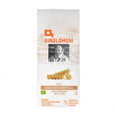 Fusilli Pasta Semintegrale di Grano Duro Bio