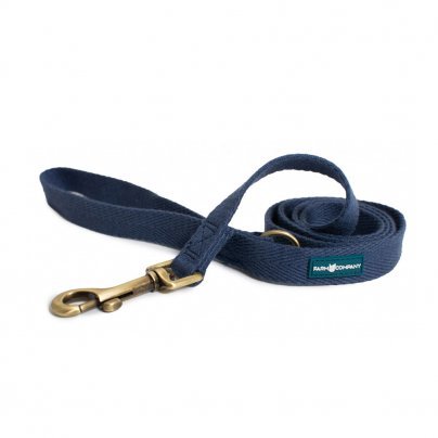 Guinzaglio in Fibra di Soia Blu Navy Taglia S/M