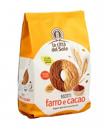 Biscotti Farro e Cacao Bio