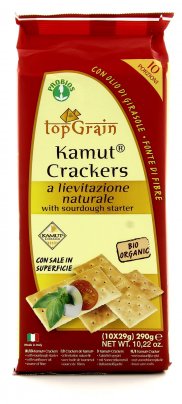 Crackers KAMUT® - grano khorasan a Lievitazione Naturale