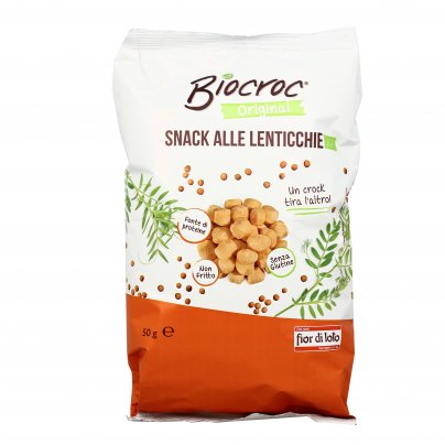 Snack Lenticchie Rosse - Biocroc