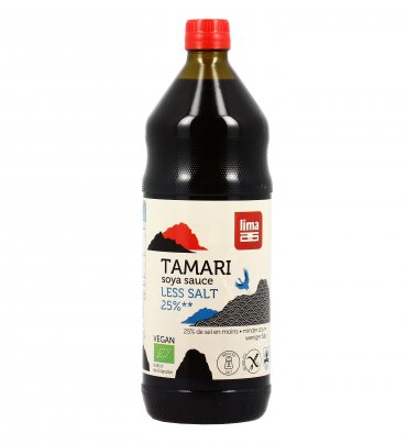 Salsa di Soia con Poco Sale "Tamari Less Salt" 1000 ml